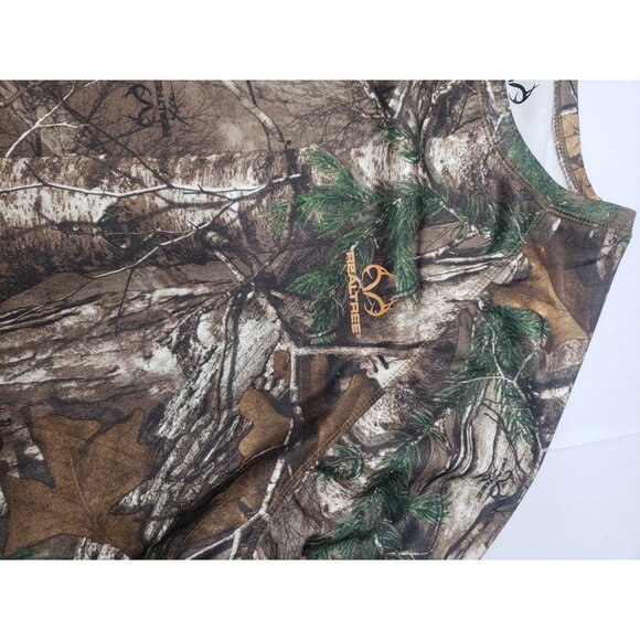 Realtree Camo Shirt Men's Long Sleeve Pullover Hunting Outdoor Shirt Size XL - Picture 7 of 16